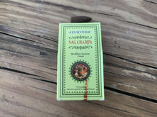 Load image into Gallery viewer, Ayurvedic Nag Champa Backflow Incense Cones