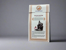 Load image into Gallery viewer, Ayurvedic Palo Santo Backflow Incense Cones