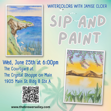 Load image into Gallery viewer, Sip and Paint Workshop with Janise Cloer