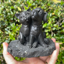 Load image into Gallery viewer, Cat and Dog Shungite Composite