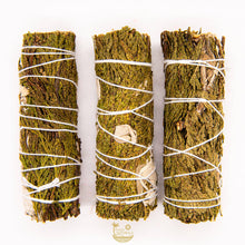 Load image into Gallery viewer, Cedar and White Sage Smudge Bundles