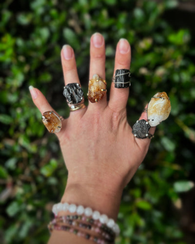 Adjustable Chunky Rings