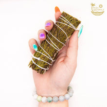 Load image into Gallery viewer, Cedar and White Sage Smudge Bundles