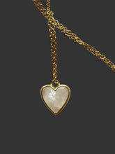 Load image into Gallery viewer, Faceted Heart Necklace