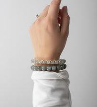 Load image into Gallery viewer, Labradorite Wire-Wrapped Cuff Bracelet
