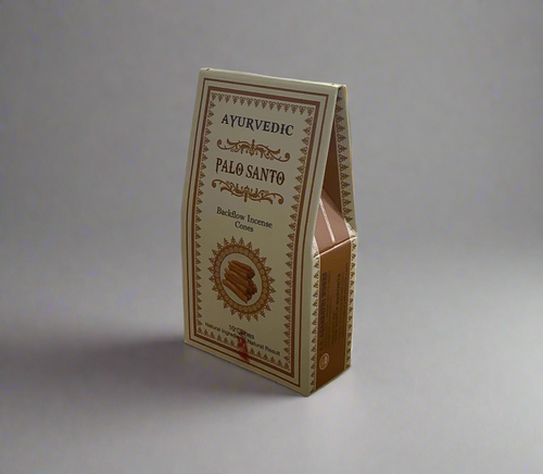 Ayurvedic Palo Santo Backflow Incense Cones