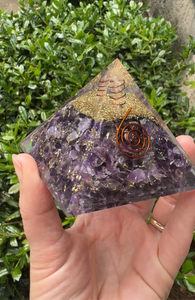 Orgonite Pyramid – Energy Balancing & EMF Protection