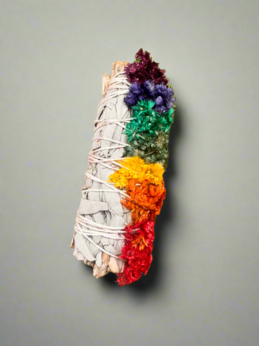 Chakra Sea Lavender Petals and Sage