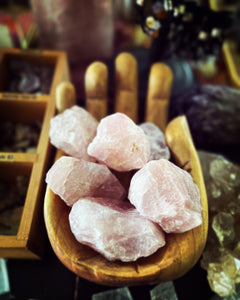 Raw Rose Quartz