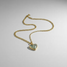 Load image into Gallery viewer, Faceted Heart Necklace