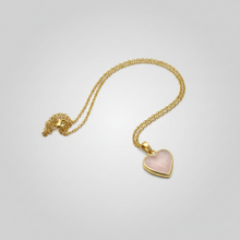 Load image into Gallery viewer, Faceted Heart Necklace