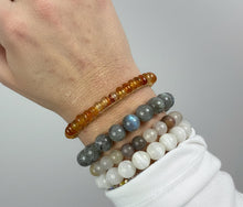 Load image into Gallery viewer, Carnelian Wire-Wrapped Cuff Bracelet - Gold Plated
