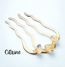 Load image into Gallery viewer, Crystal Hair Fork