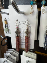 Load image into Gallery viewer, Vintage Earthy/ Artisan Earrings