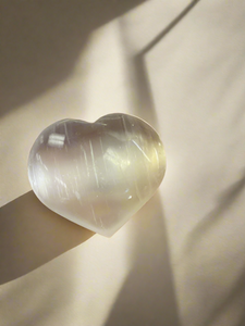 Selenite Heart