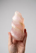 Load image into Gallery viewer, Rose Quartz Flame