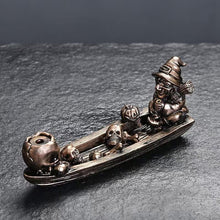 Load image into Gallery viewer, Witch Incense Holder Burner + Cone Incense Set