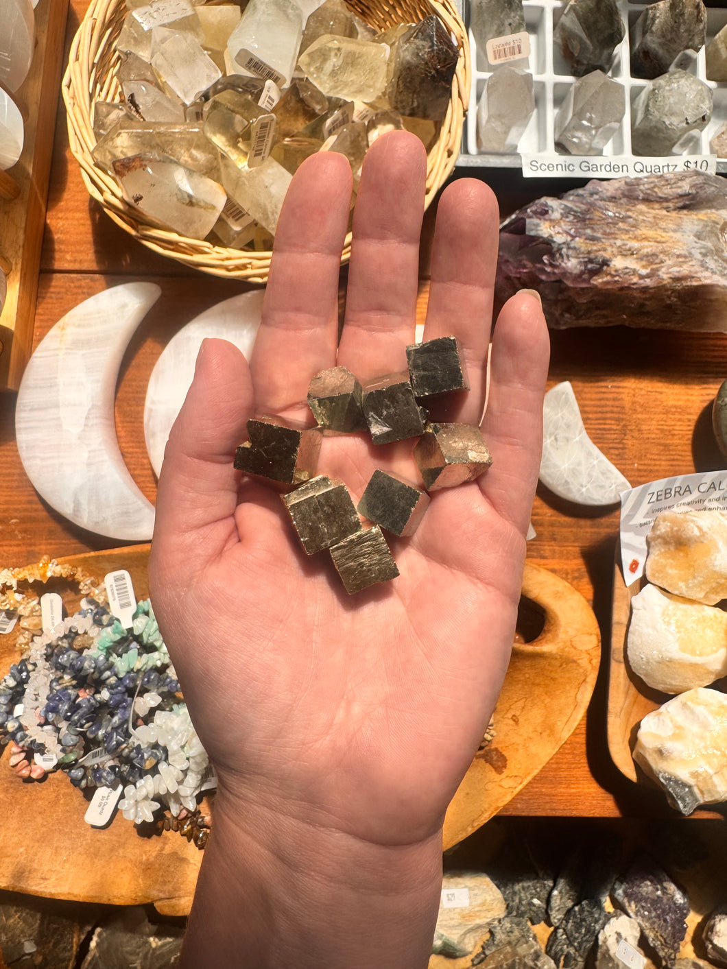 Pyrite Cubes