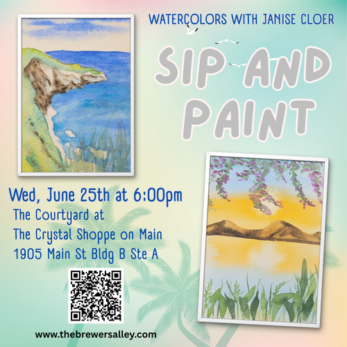 Sip and Paint Workshop with Janise Cloer
