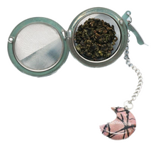 Load image into Gallery viewer, Tea Diffuser With Crystal Charm