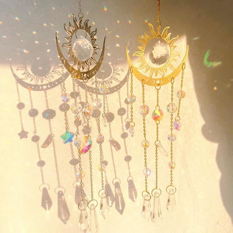 Sun and Moon Suncatcher