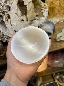 Selenite Bowl (High Grade)