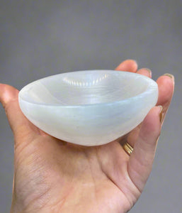 Selenite Bowl (High Grade)