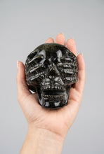 Load image into Gallery viewer, No Evil Obsidian Skulls