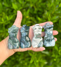 Load image into Gallery viewer, Moss Agate Goddess Torso