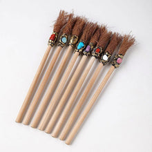 Load image into Gallery viewer, Gemstone Broom Pencils – Whimsical Writing Tools for Magic &amp; Creativity