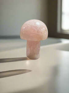 Rose Quartz Mushroom