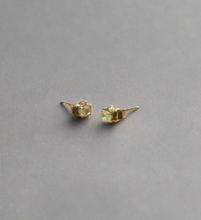 Load image into Gallery viewer, Small Opal Earring Studs