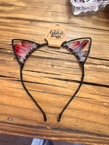 Aura Quartz Cat Ear Headbands
