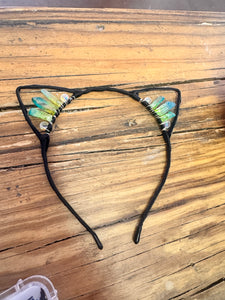 Aura Quartz Cat Ear Headbands