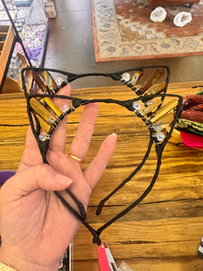 Aura Quartz Cat Ear Headbands