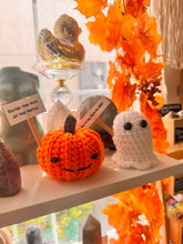Load image into Gallery viewer, Fall Spooky Halloween Knitted Friends