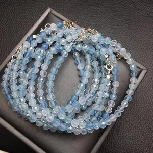 Faceted Gemstone Bracelets