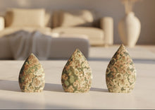 Load image into Gallery viewer, Green Cherry Blossom Agate Freeform (Sakura Agate)