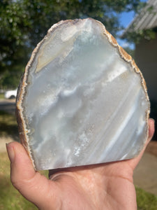 Agate Geode Display