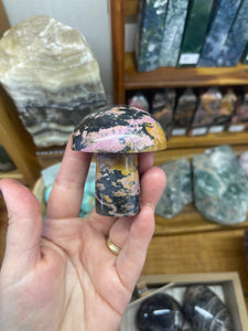 Rhodonite Mushroom