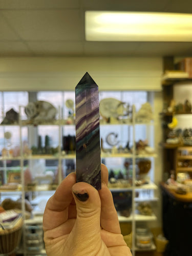 Rainbow Fluorite Tower