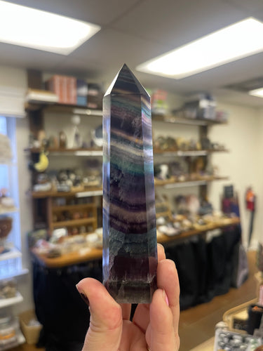 Rainbow Fluorite Tower