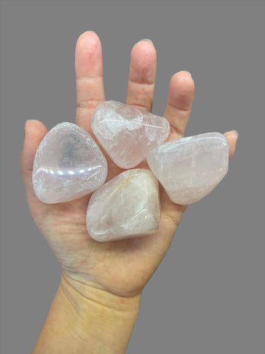 Large Polished Rose Quartz Tumbled