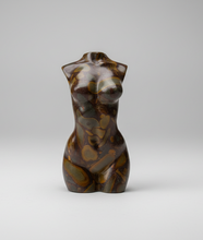Load image into Gallery viewer, Bamboo Stone Jasper Goddess Bust