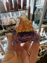 Load image into Gallery viewer, Orgonite Pyramid – Energy Balancing &amp; EMF Protection 3"