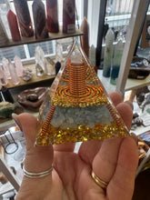 Load image into Gallery viewer, Orgonite Pyramid – Energy Balancing &amp; EMF Protection 3"