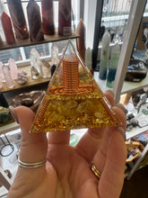 Load image into Gallery viewer, Orgonite Pyramid – Energy Balancing &amp; EMF Protection 3"