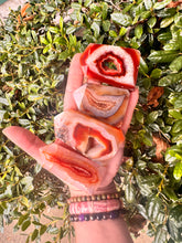 Load image into Gallery viewer, Carnelian Agate Tower with Druzy Pocket