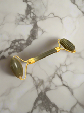 Load image into Gallery viewer, Jade Gua Sha Double Facial Roller