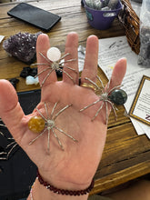 Load image into Gallery viewer, Assorted Gemstone Spider